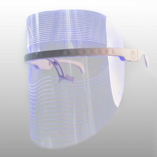 Masque LED Visage Peau plus lumineuse en 10 minutes par jour